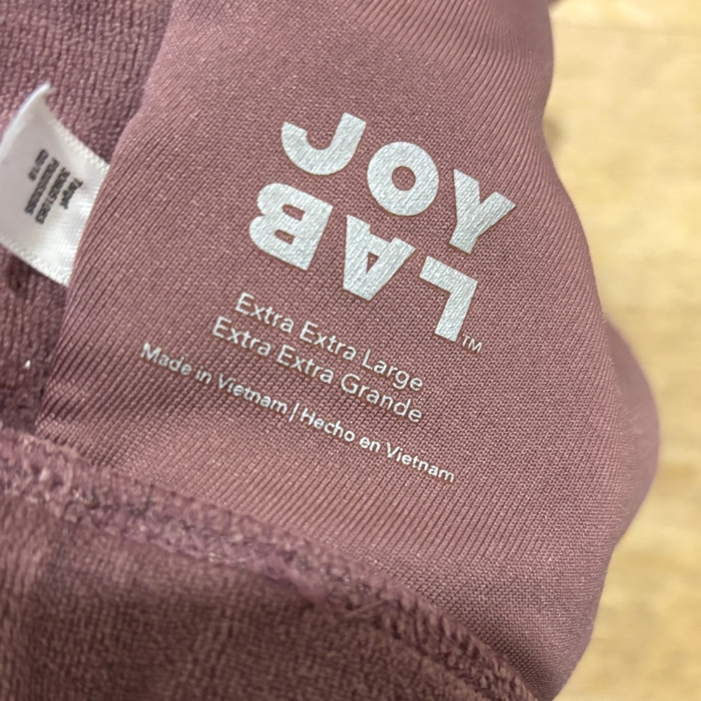 JoyLab Mauve Pink Velvet Bandeau Bra - Picture 8 of 8